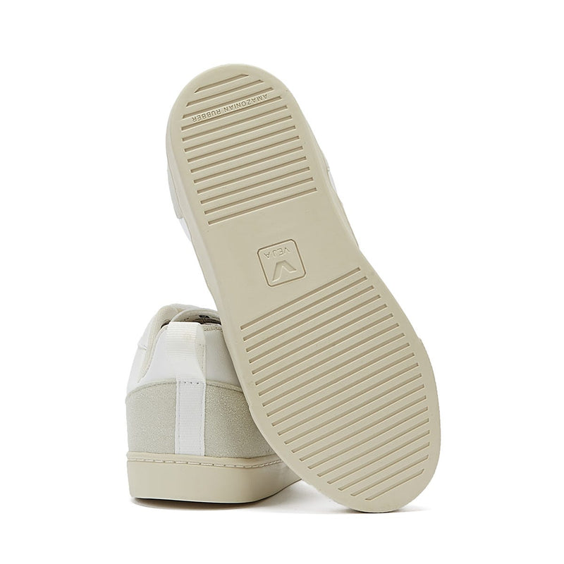 Baskets Veja V-10 Vegan Junior Blanc / Naturel
