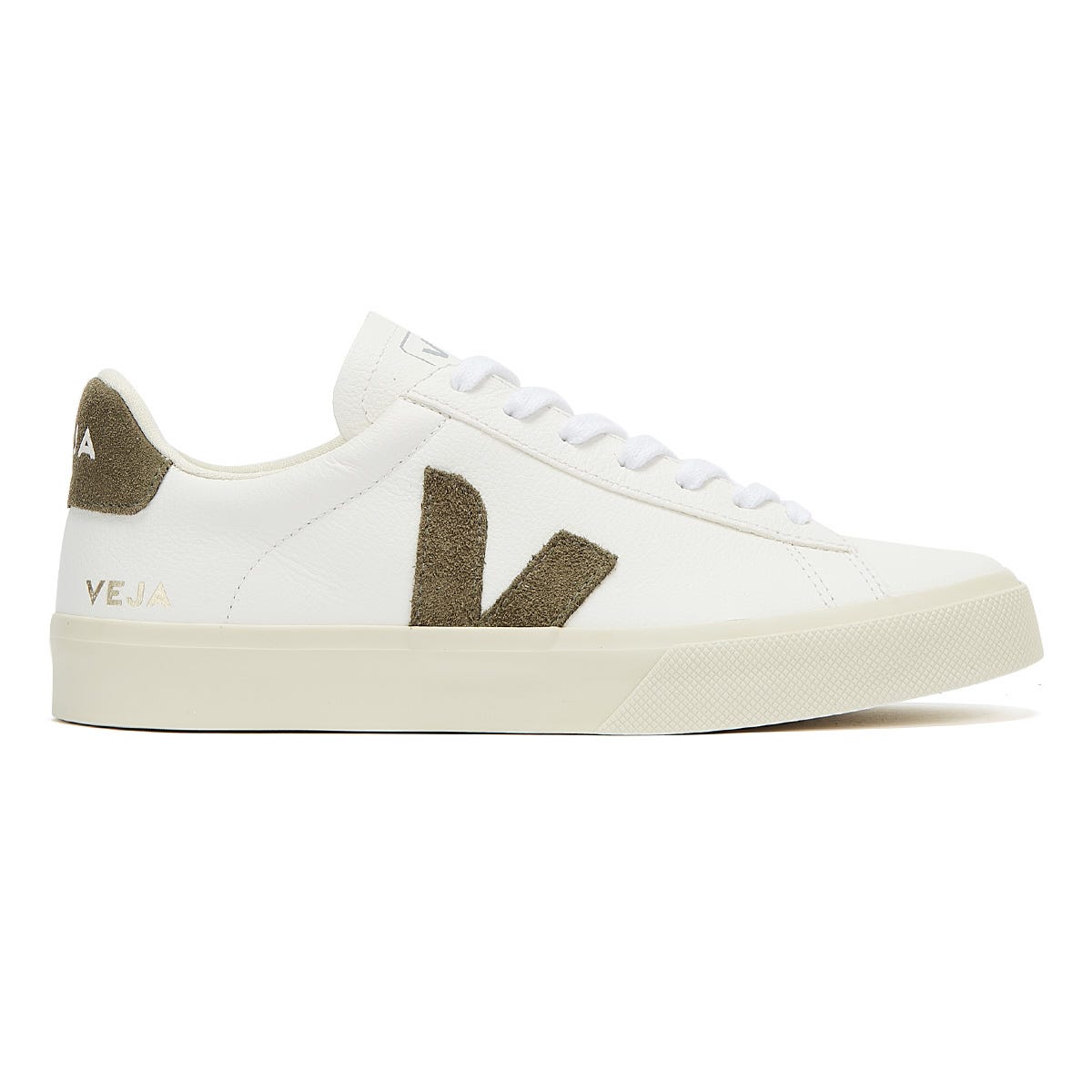 Veja Campo Homme Extra Blanc / Kaki Sneakers