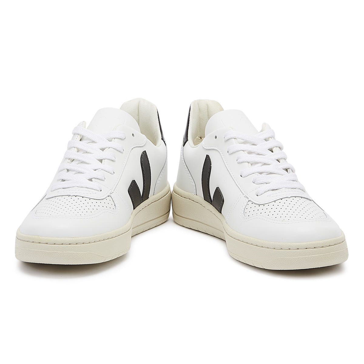 Veja V-10 Baskets Extra Blanc / Noir Pour Femmes