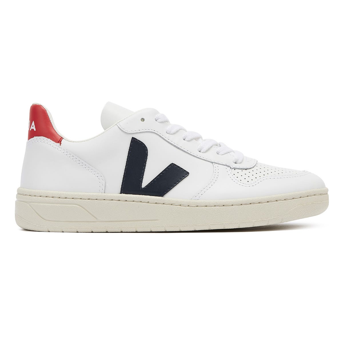 Veja V-10 Baskets Extra Blanc / Nautico Pekin pour Femmes