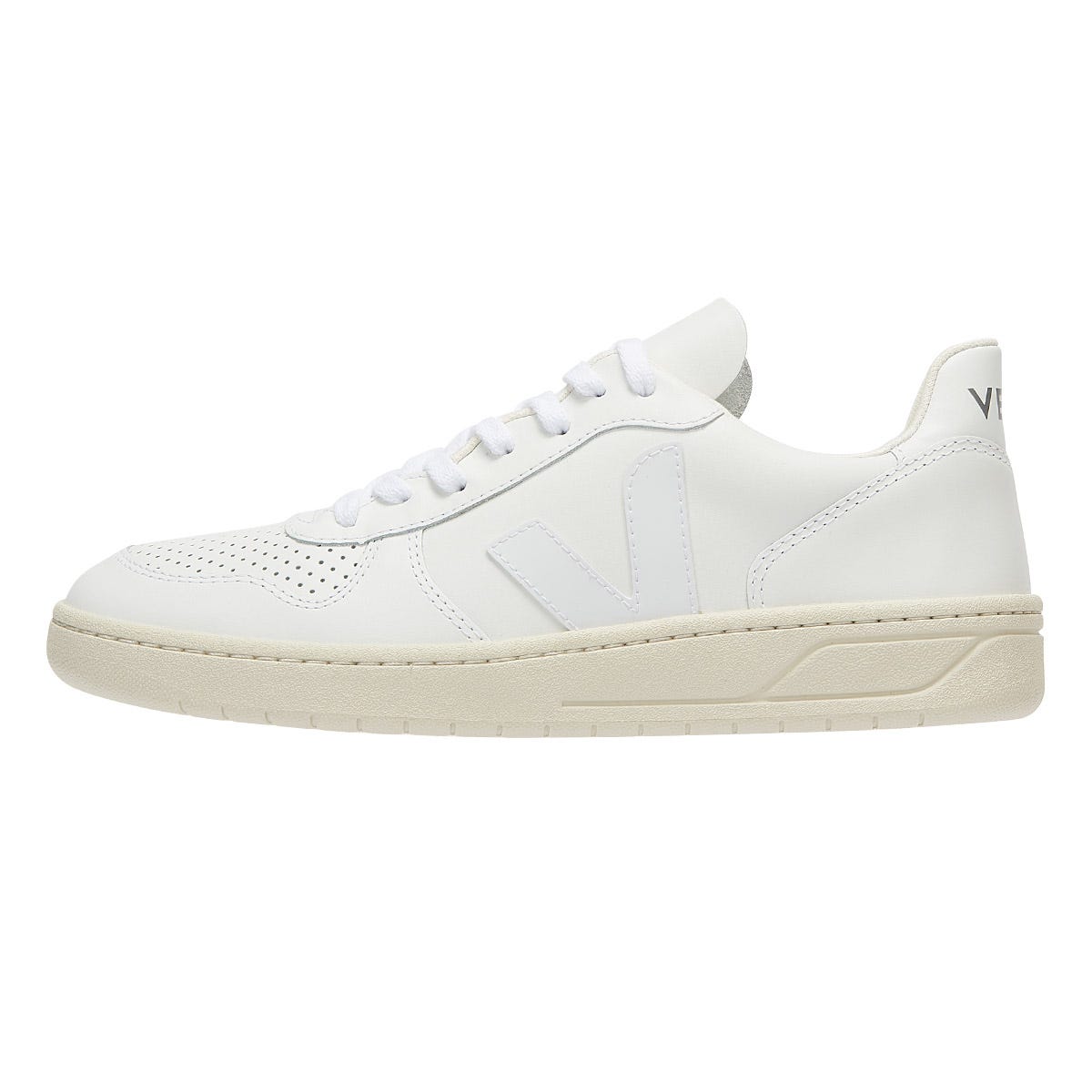 Veja V-10 Mens Extra White / White Trainers