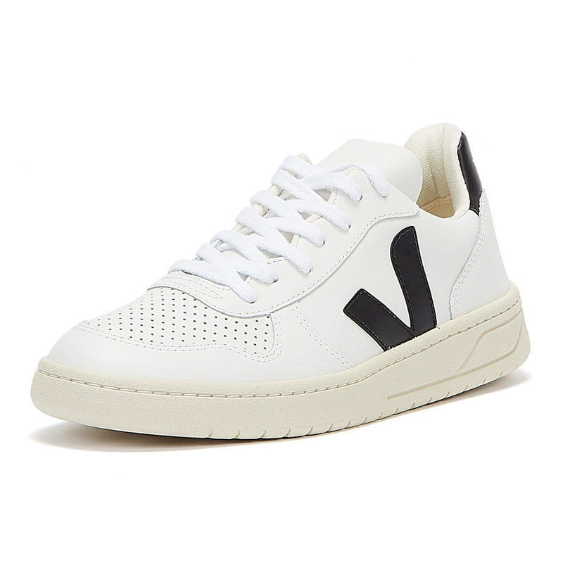 Veja V-10 Mens Extra White / Black Trainers