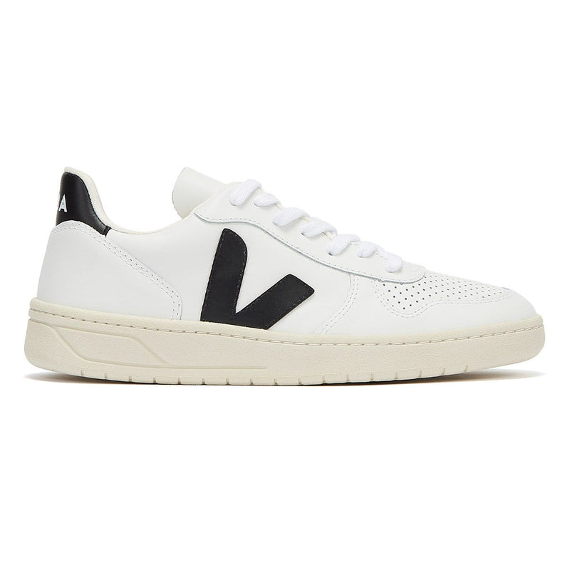 Veja V-10 Mens Extra White / Black Trainers