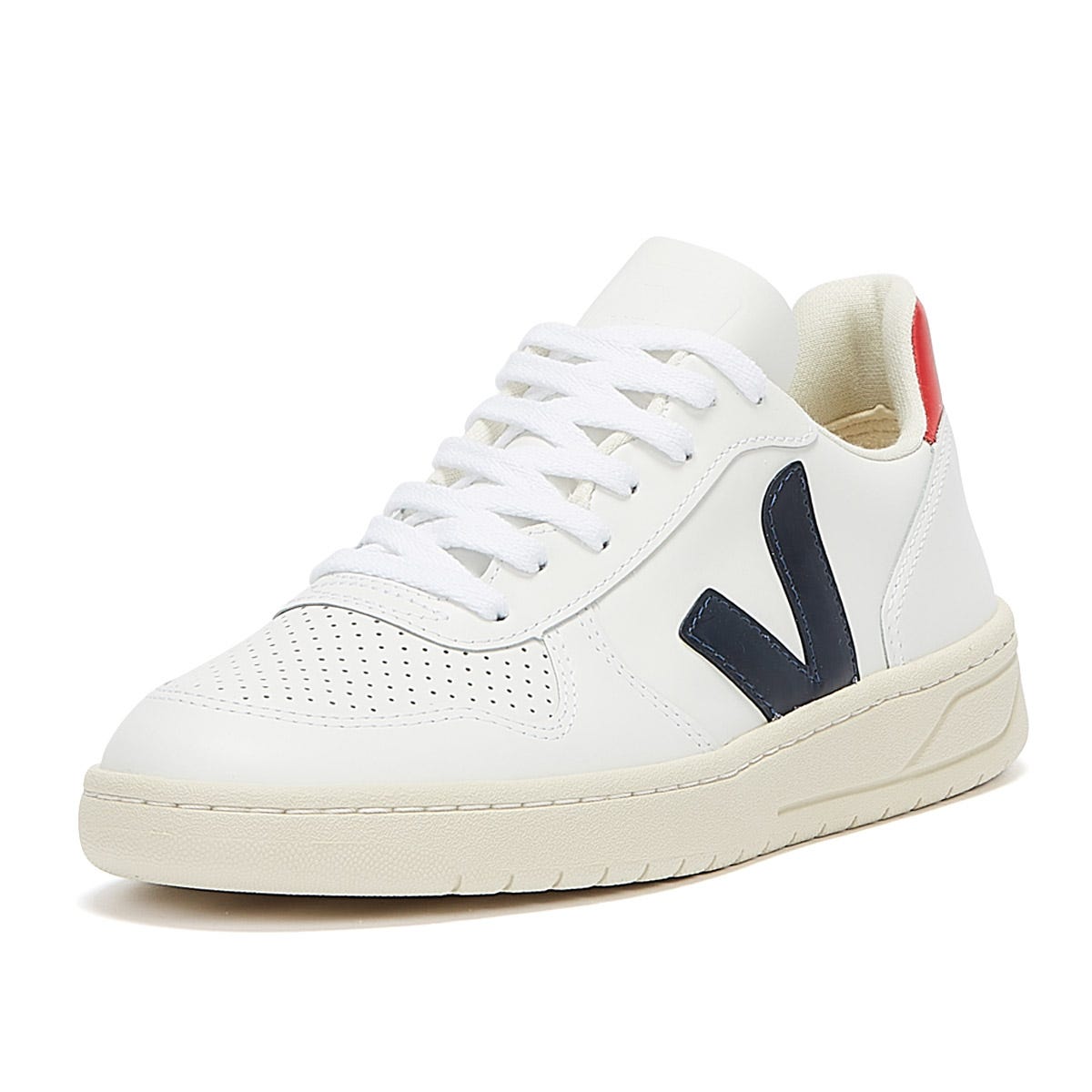 Veja V-10 Mens Extra White / Nautico Pekin Trainers