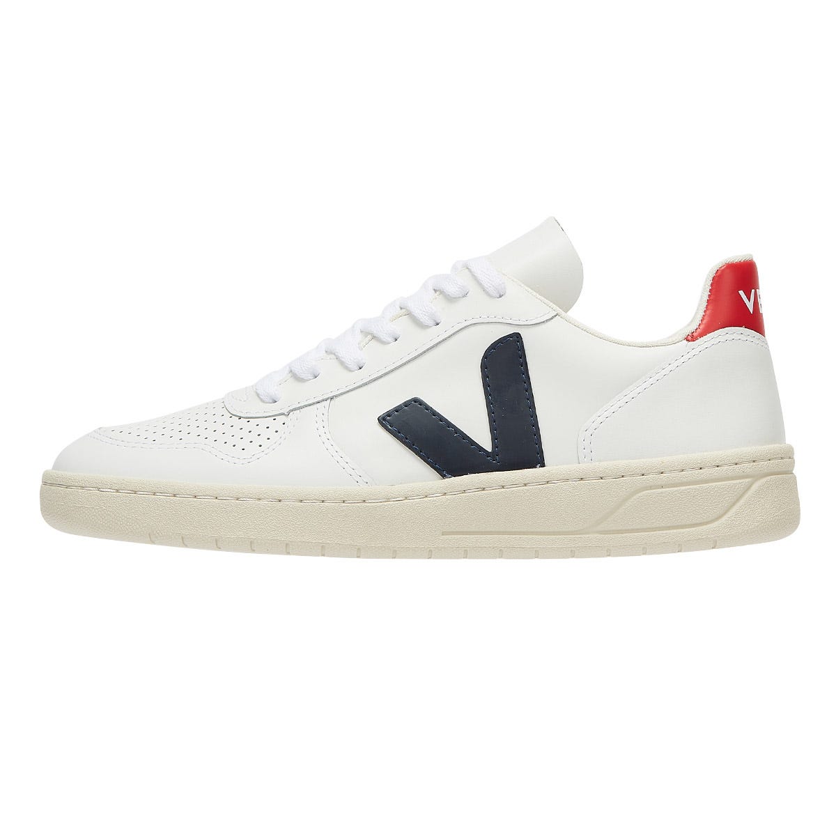 Veja V-10 Mens Extra White / Nautico Pekin Trainers