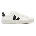 Veja Esplar Leather Baskets blanches / noires pour femmes