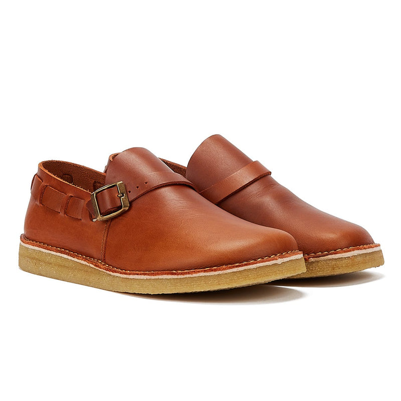 Yogi Corso Monk Mens Burnt Orange Shoes