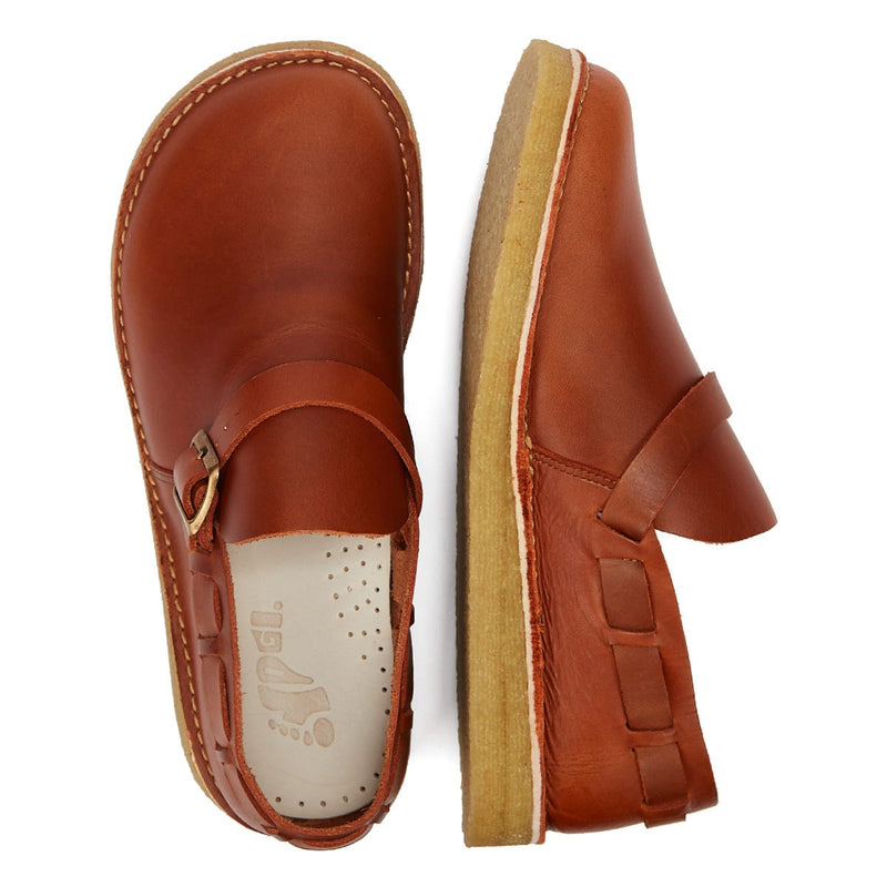 Yogi Corso Monk Mens Burnt Orange Shoes