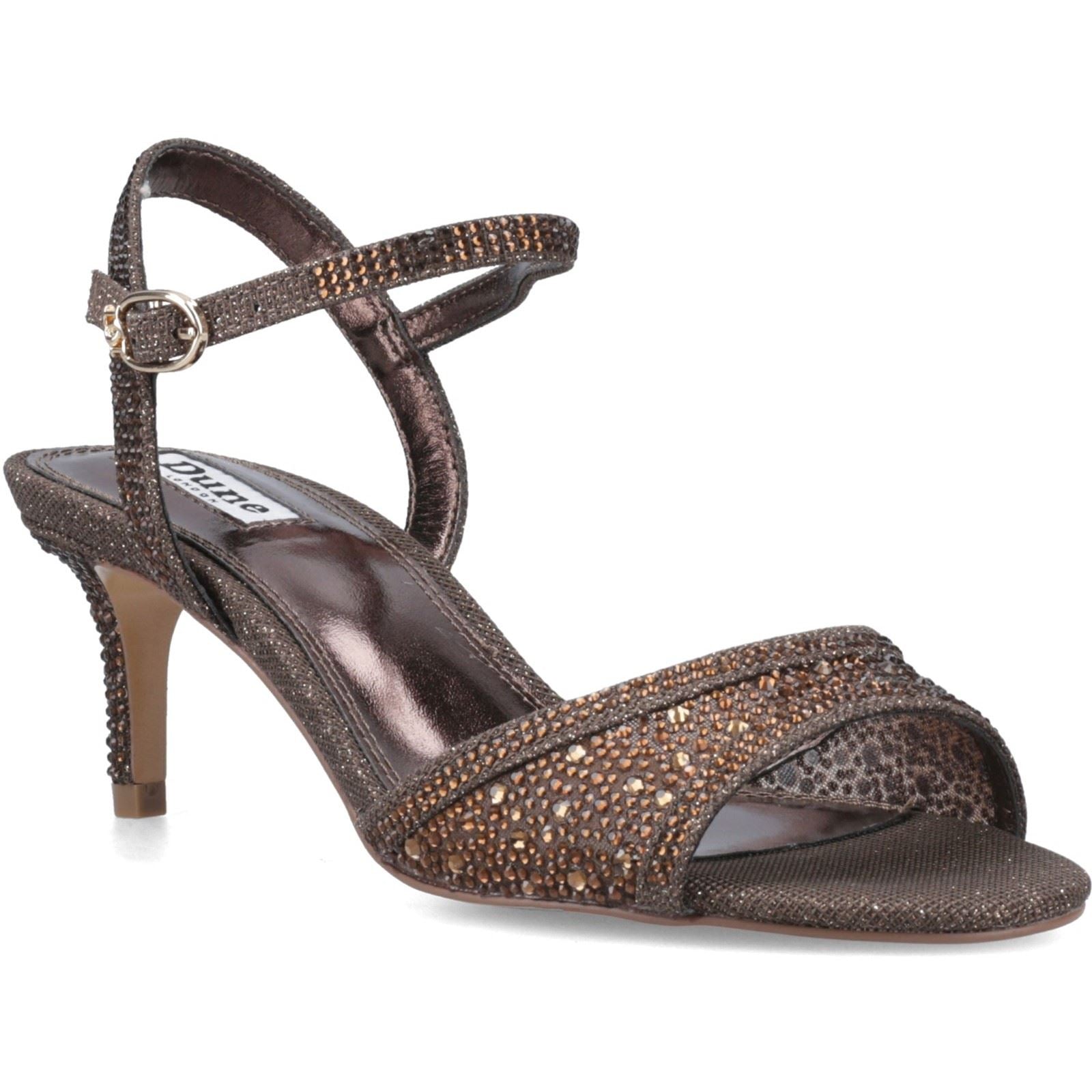 Dune Manicure Sandales Brunes Pour Femmes