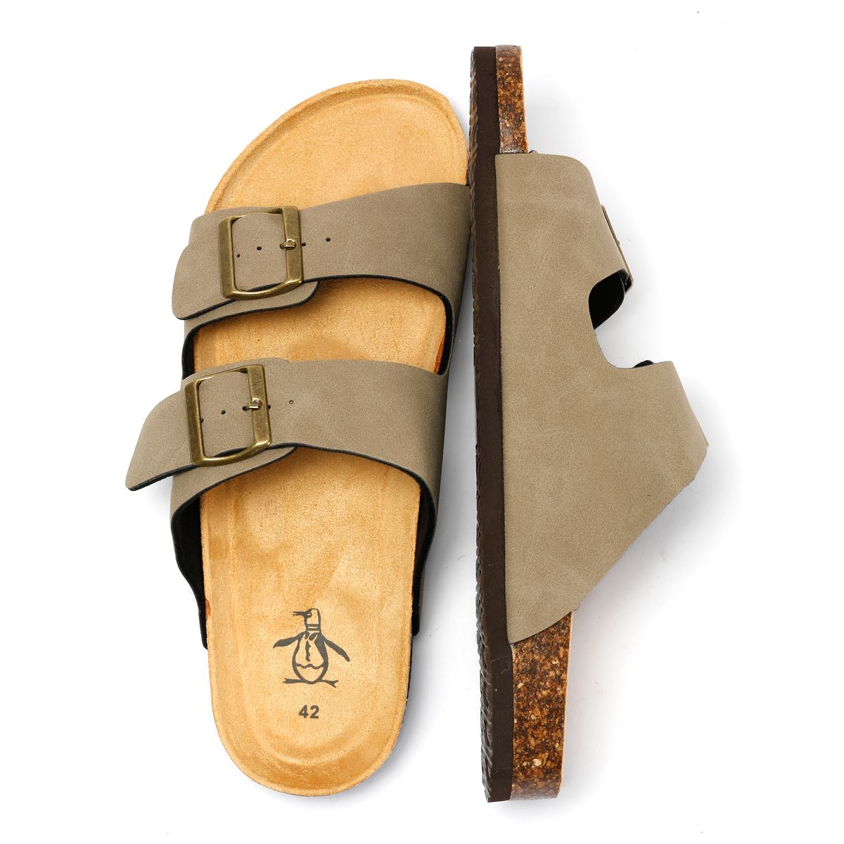 Penguin Port 2 Sandales Beiges Pour Hommes