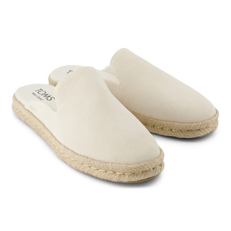 TOMS Santiago Mule Mules En Cuir Pour Femme, Couleur Sable Clair