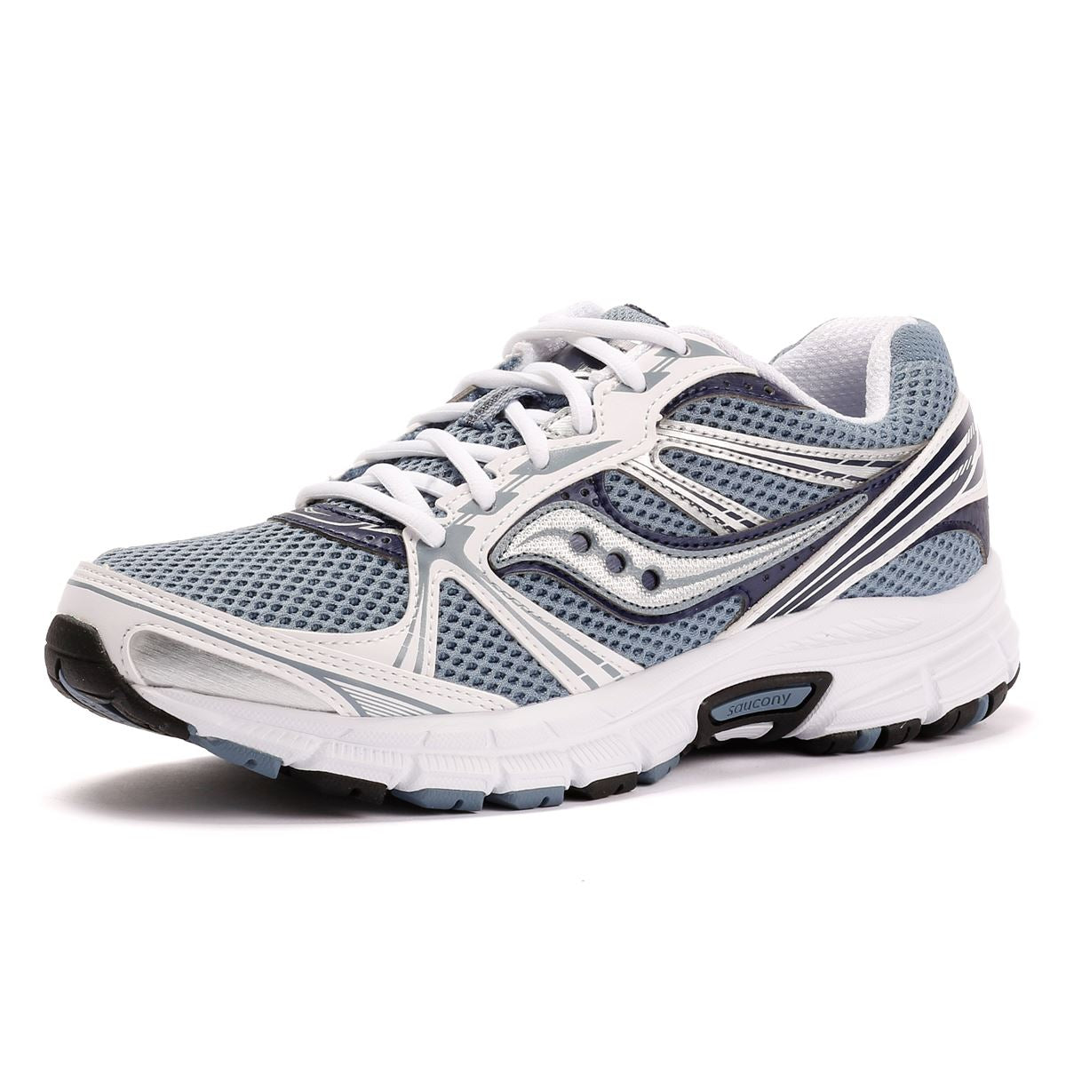 Saucony Grid Legacy Baskets Bleues Pour Femmes