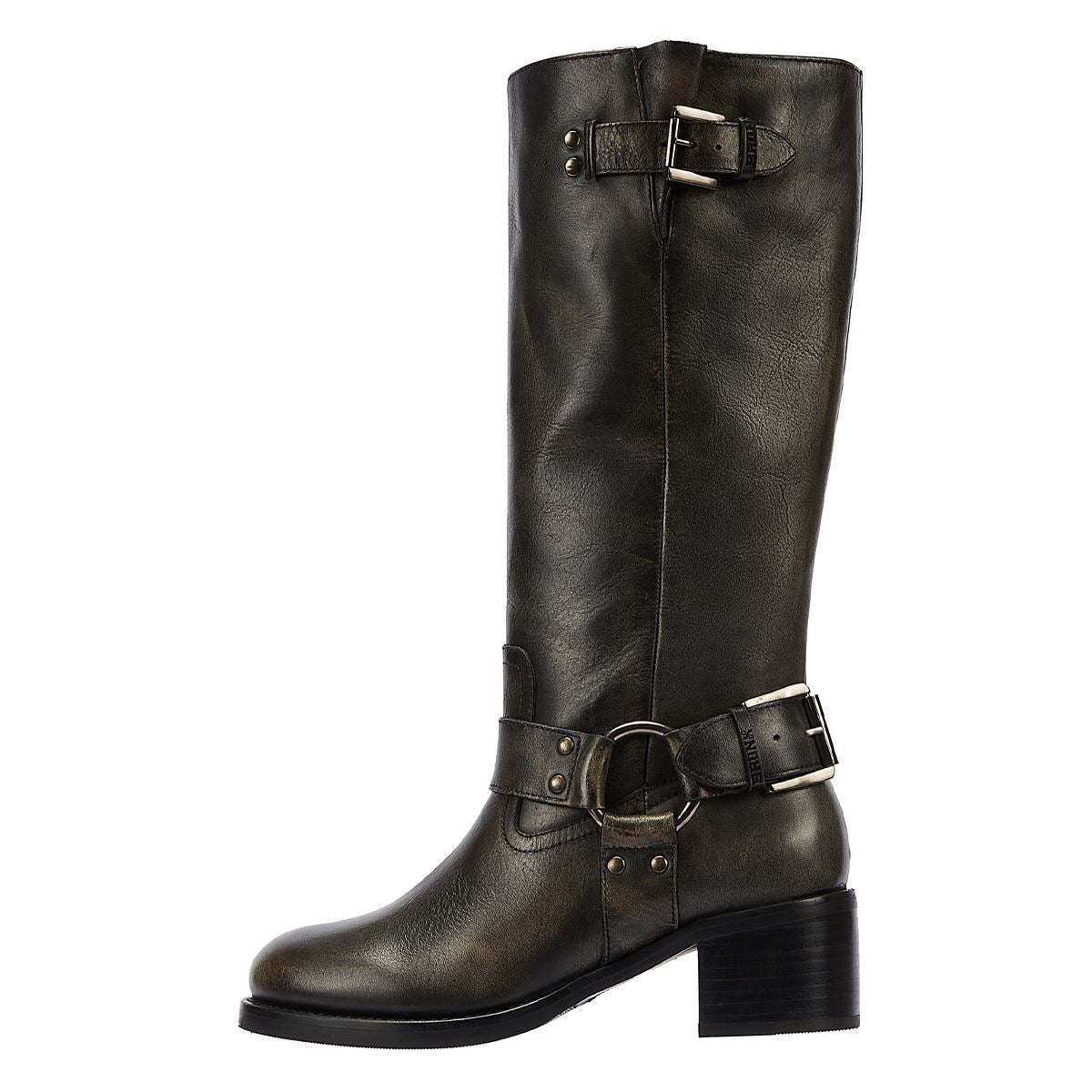 Bronx Bottes Noires Pour Femmes New-Camperos