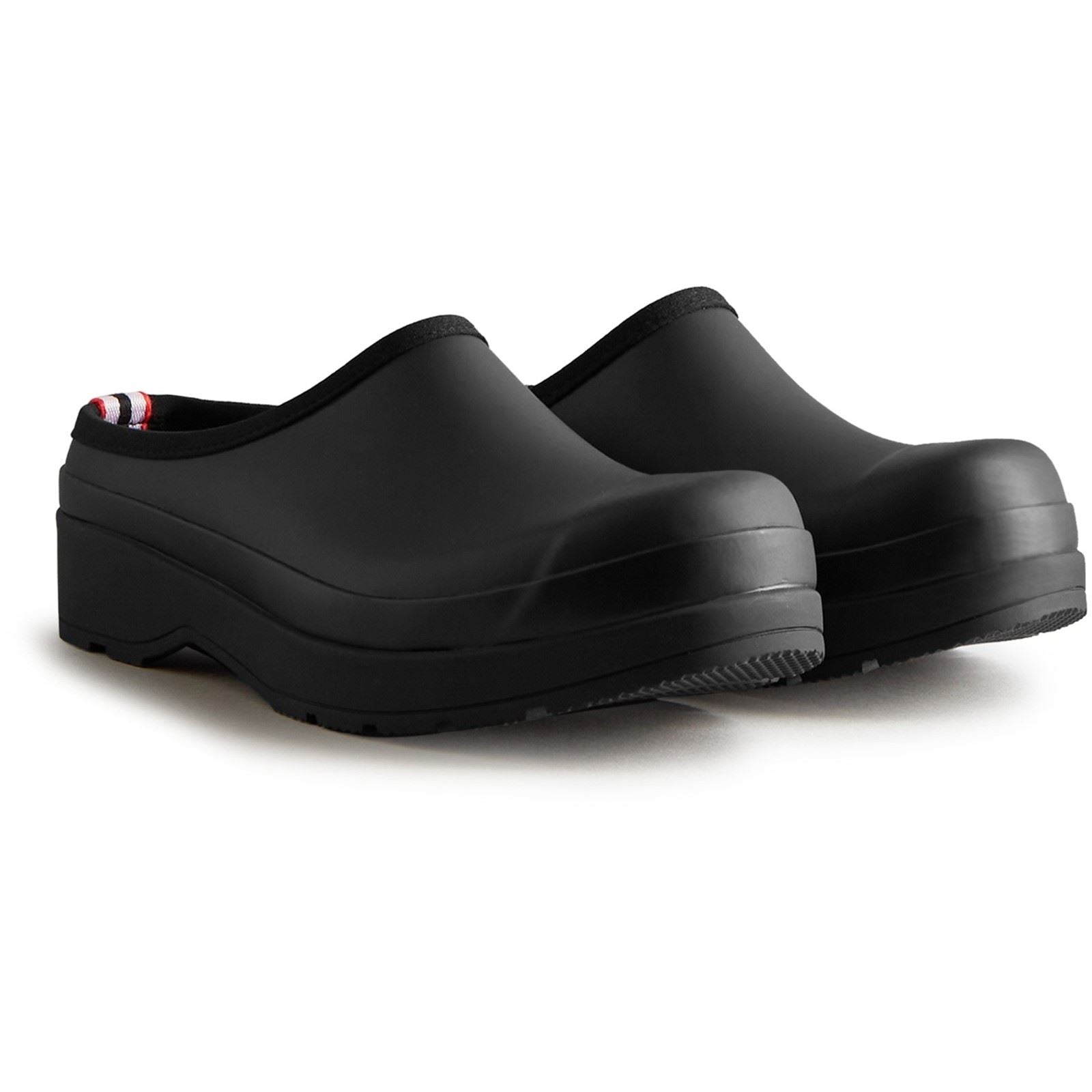 Hunter Play Clog Chaussures De Jardin Homme En Caoutchouc Noir