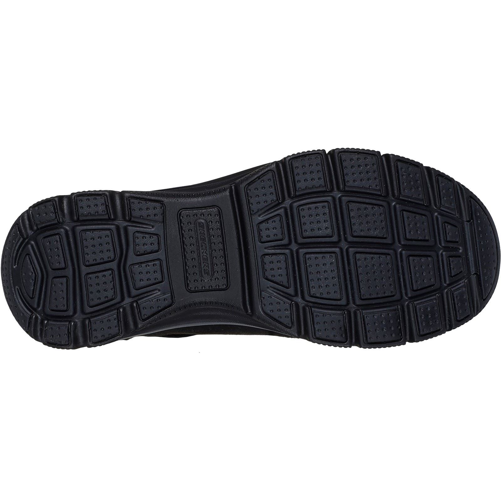 Skechers Easy Going Dreamers Move Bottes Noires Pour Femmes En Textile