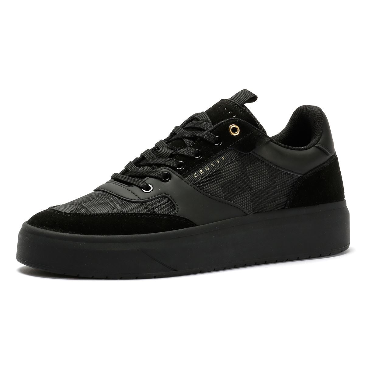 Cruyff Terra Court Baskets Noires Pour Hommes