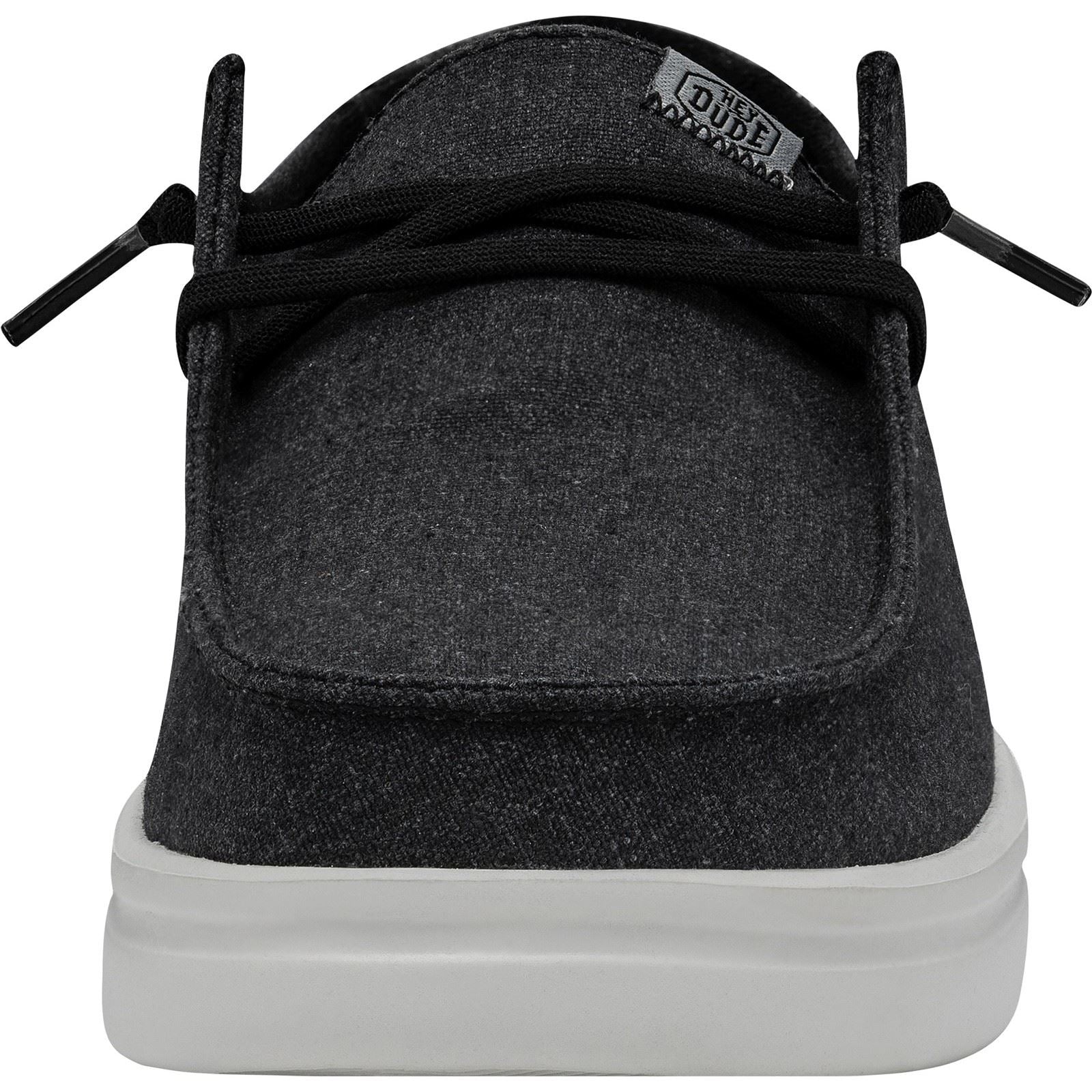 HEYDUDE Wendy Rise Mocassins Noirs Pour Femmes