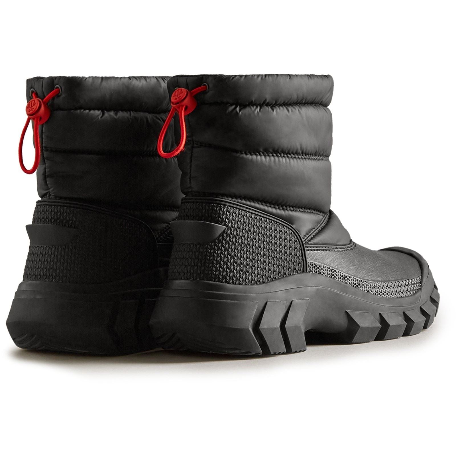 Hunter Intrepid Bottes En Caoutchouc Noir Pour Femme En Nylon