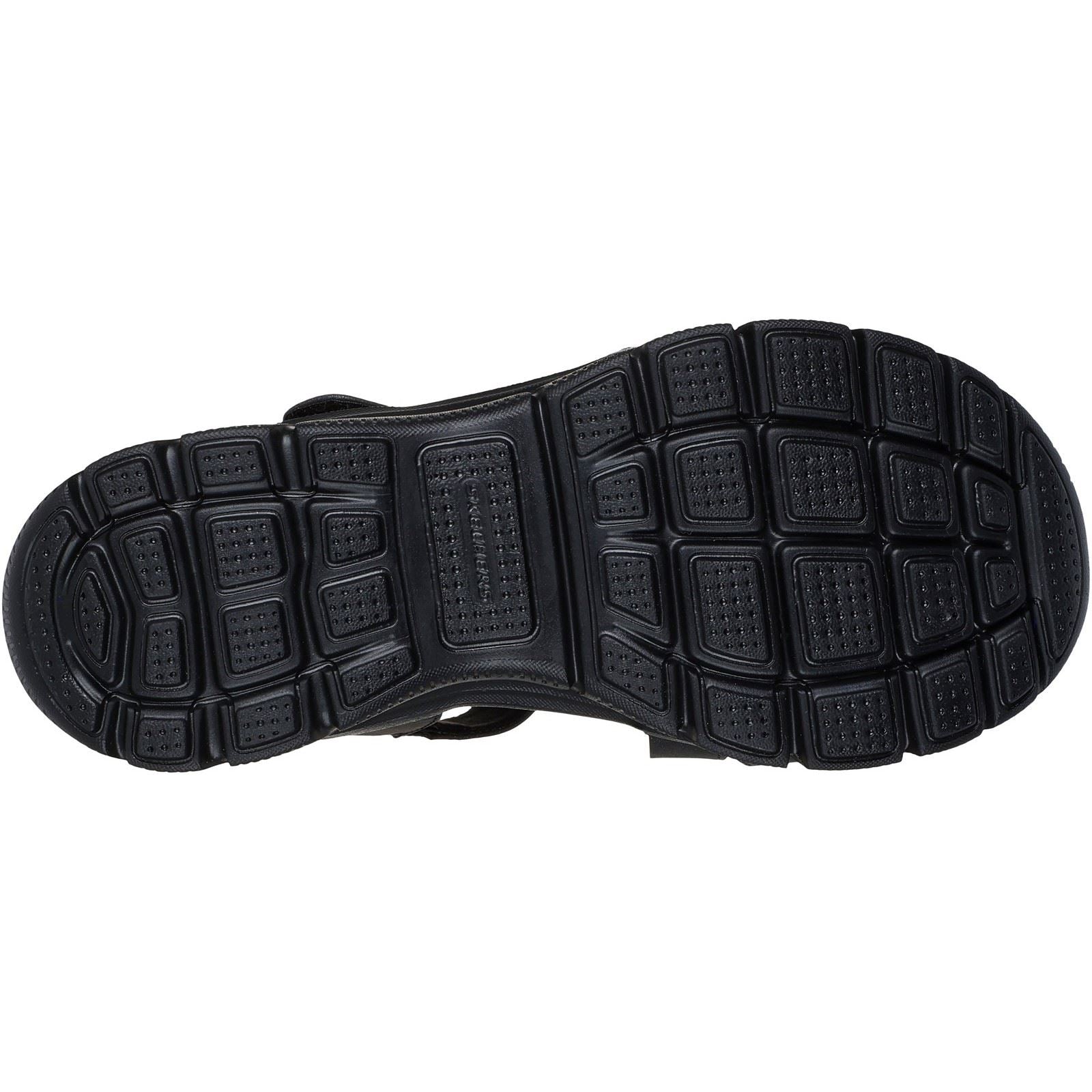 Skechers Easy Going Sandales Noires Pour Femmes