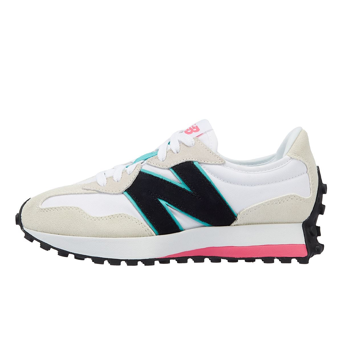 New Balance 327 Baskets Pour Femmes Rose/Bleu Turquoise