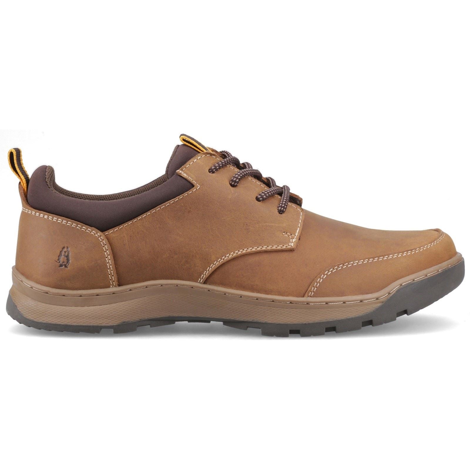 Hush Puppies THOM LACE UP Chaussures En Cuir Pour Hommes À Lacets Tan
