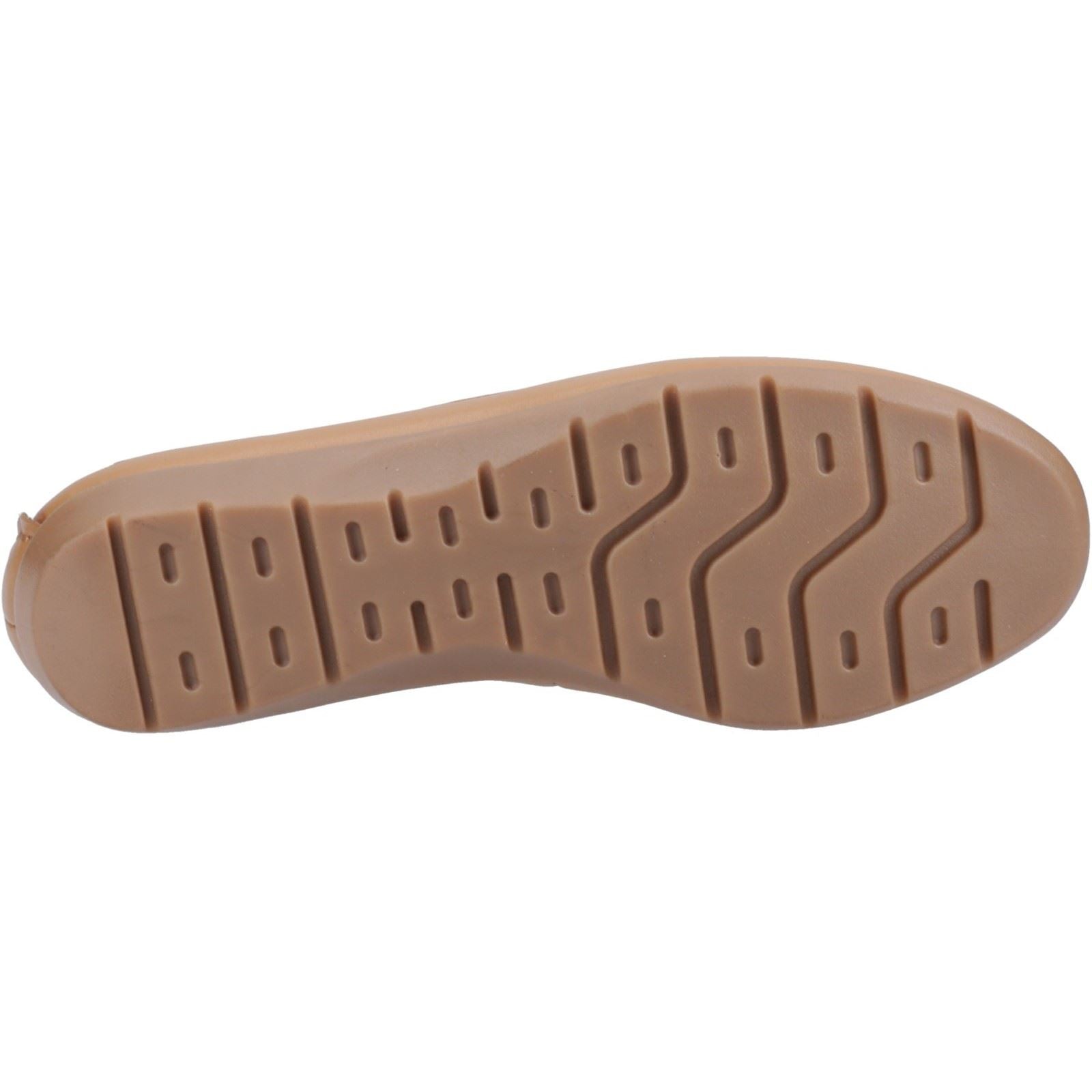 Hush Puppies Shelby Mocassins En Cuir Pour Femme Couleur Marron Clair