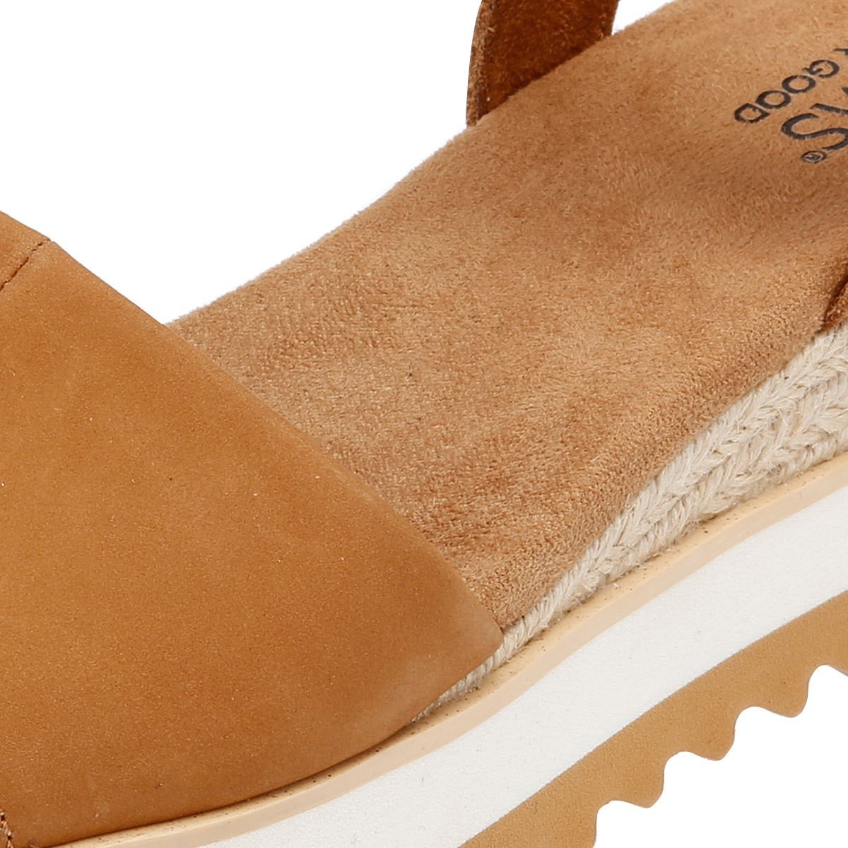 TOMS Diana Escarpins Compensés Pour Femmes En Cuir Marron
