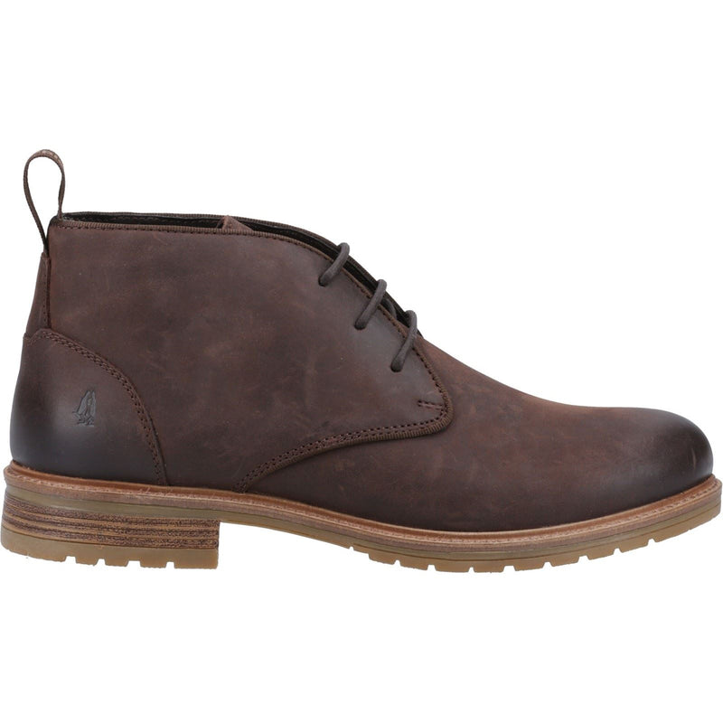Hush Puppies Ricky Bottes De Cheville Pour Homme En Cuir Marron