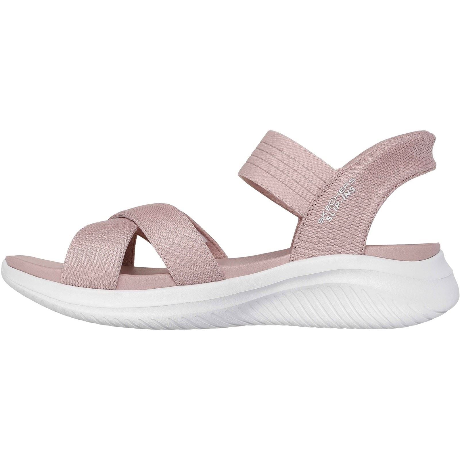 Skechers Ultra Flex 3.0 - Never Better Sandales Rose En Textile Pour Femmes