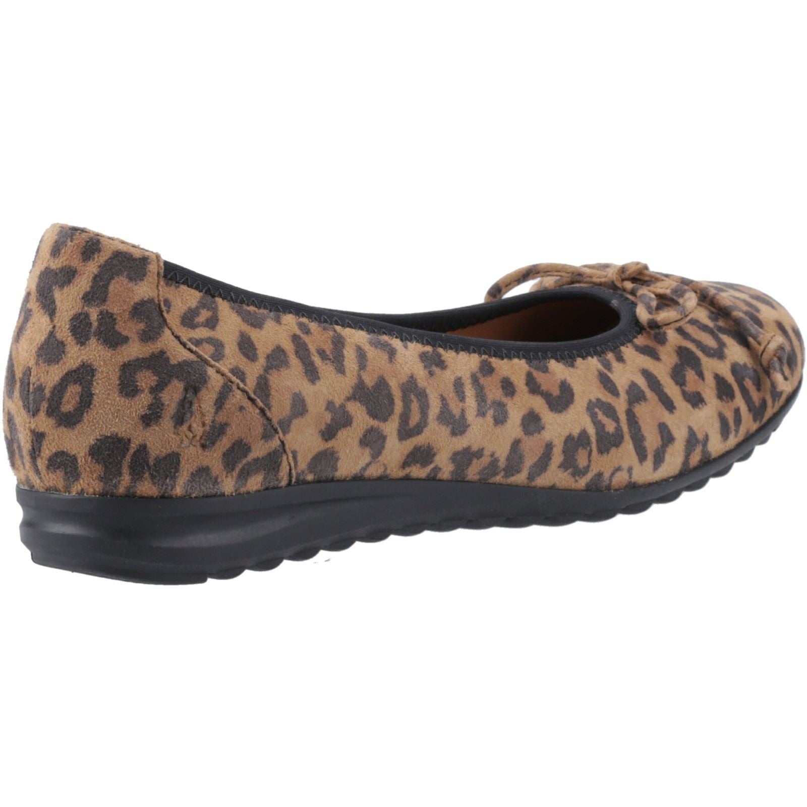 Hush Puppies Lucille Chaussures Plates Léopard Pour Femmes En Cuir