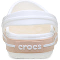 Crocs Crocband Sabots En Caramel Blanc/Rose En Thermoplastique