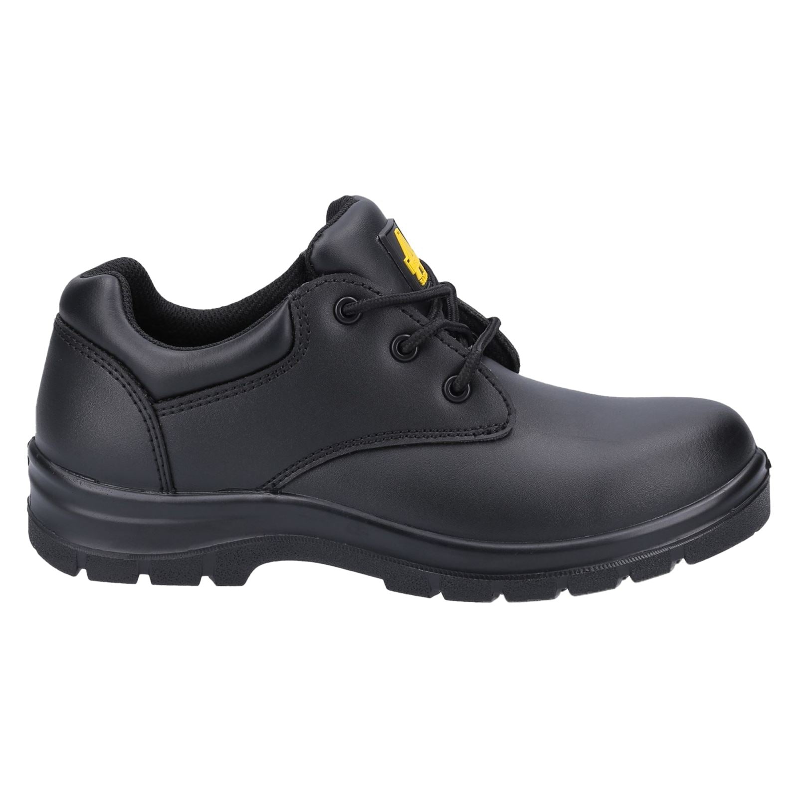 Amblers Safety  Chaussures De Sécurité Noires En Cuir Pour Femmes As715C
