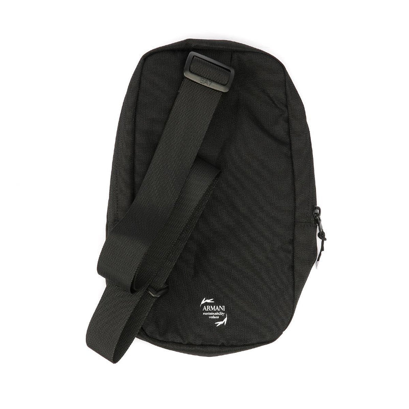 EA7 Train Core Large Sac Bandoulière Noir Pour Homme En Polyester