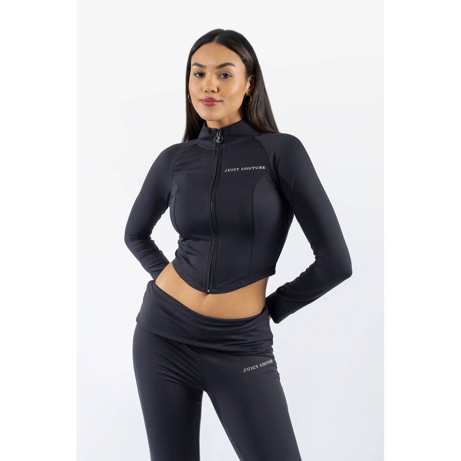 Juicy Couture Morgan Sweatshirt Noir En Nylon Pour Femmes