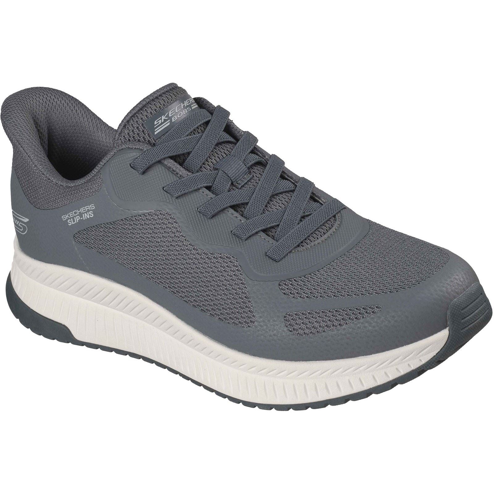 Skechers BOBS Sport Squad Chaos 4 Baskets Pour Hommes En Charbon