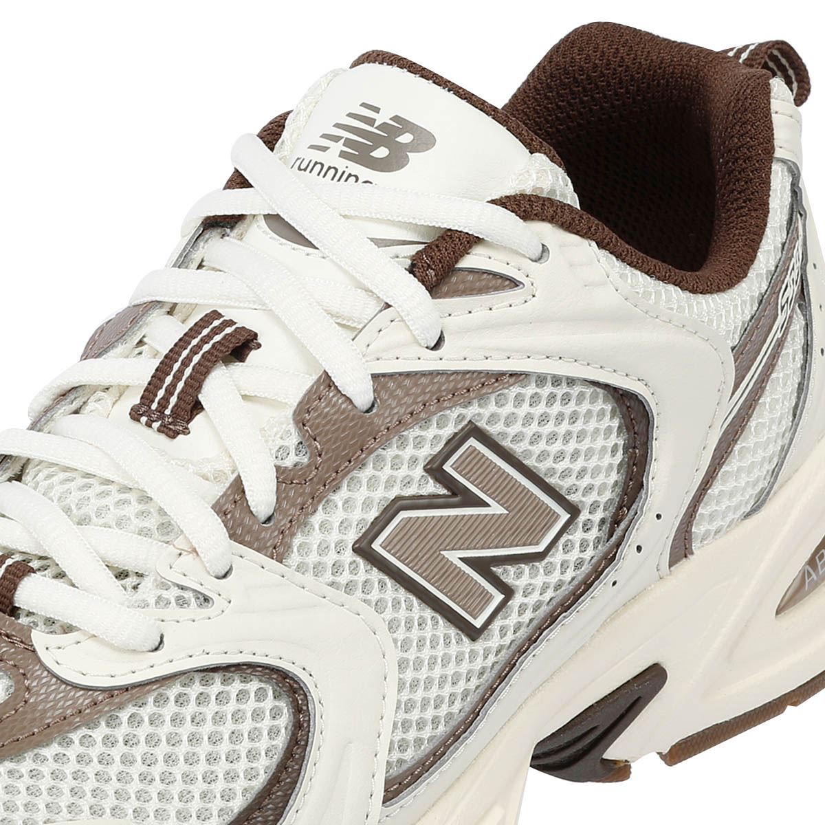 New Balance 530 Baskets Pour Femmes Blanc Cassé/Marron
