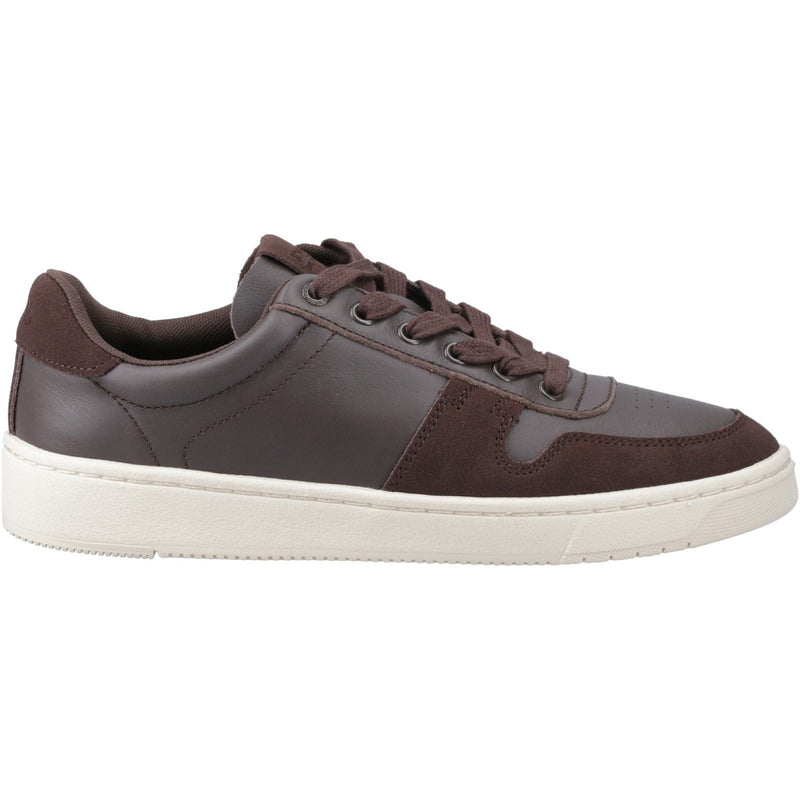 TOMS TRVL Lite Court Baskets En Cuir Marron Pour Hommes