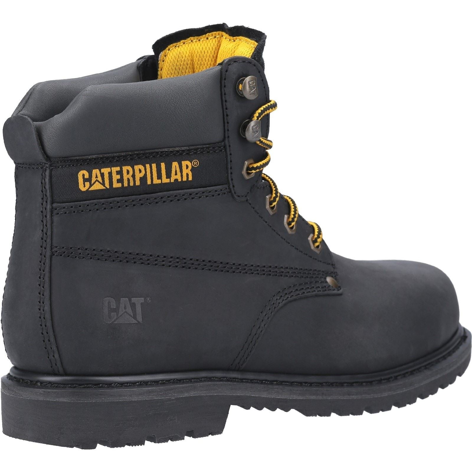Caterpillar  Bottes De Sécurité Nubuck Noires Powerplant