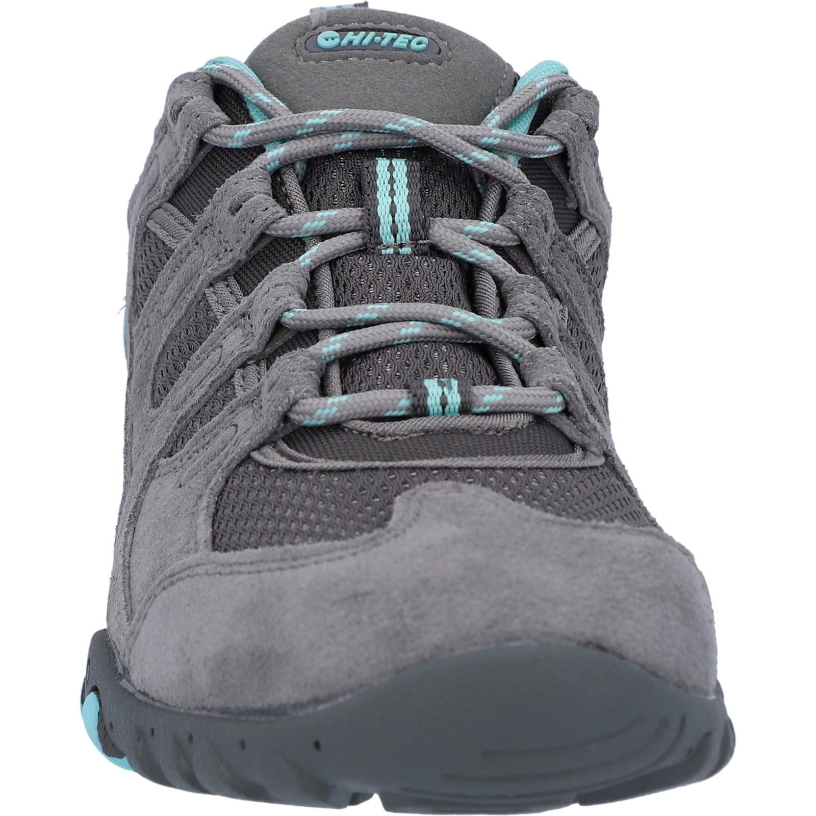 Hi-Tec Quadra II Femmes Suédoises Bottes De Randonnée Gris/menthe