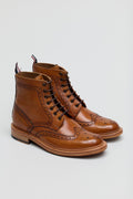 Ben Sherman Arthur Bottes En Cuir Marron Pour Hommes