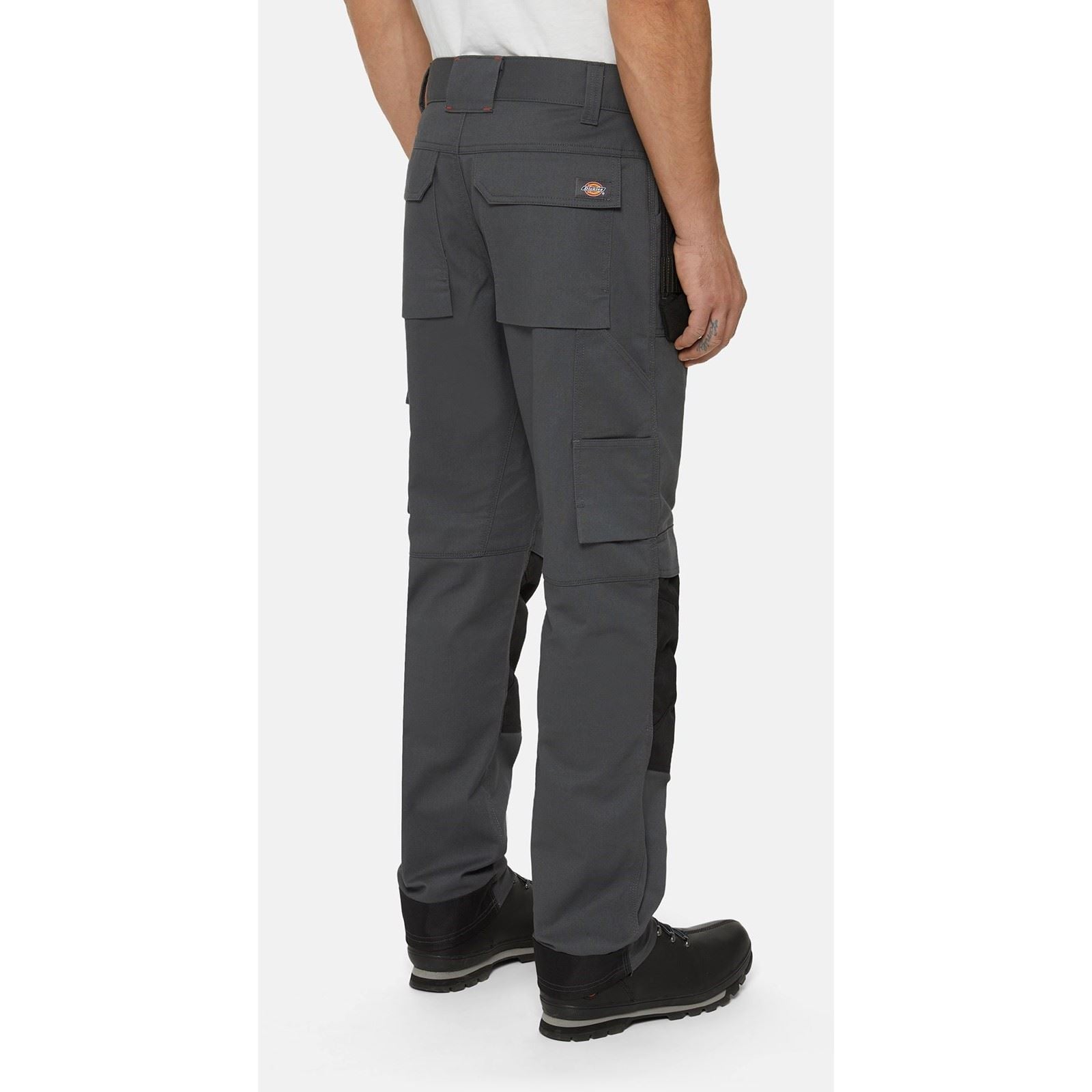 Dickies Multi Pocket Utility Pantalons De Travail Gris En Polyester Pour Homme