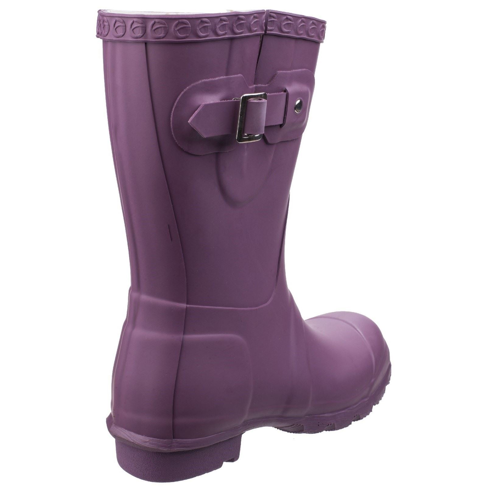 Cotswold Windsor Bottes De Pluie Violettes Pour Femmes En Caoutchouc