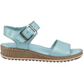 Hush Puppies Ellie Sandales Aqua Pour Femme En Cuir