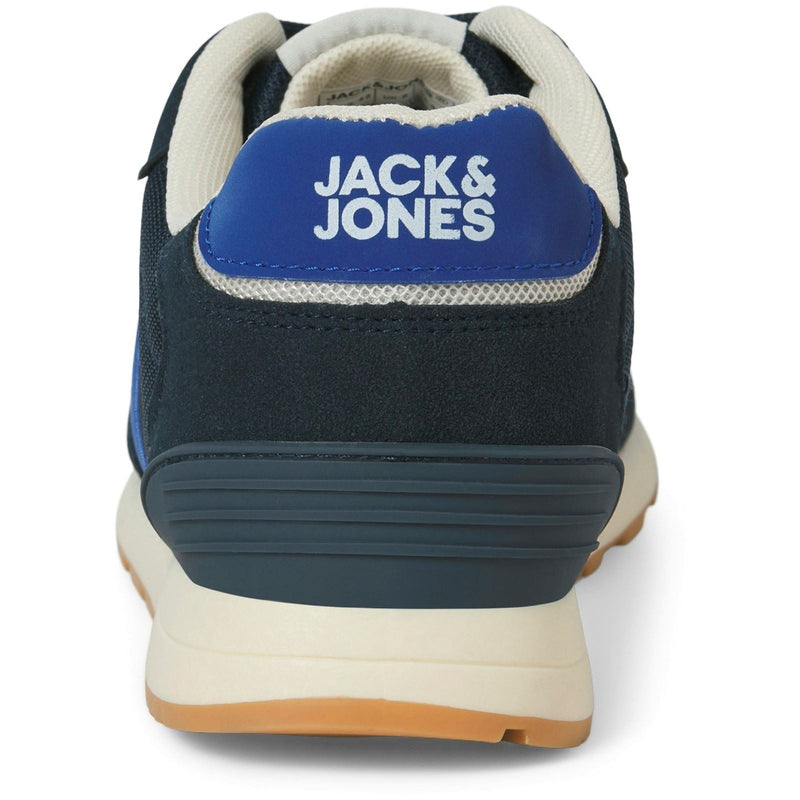 Jack & Jones Spirit Runner Baskets Médiévales Pour Hommes En Polyuréthane Bleu.