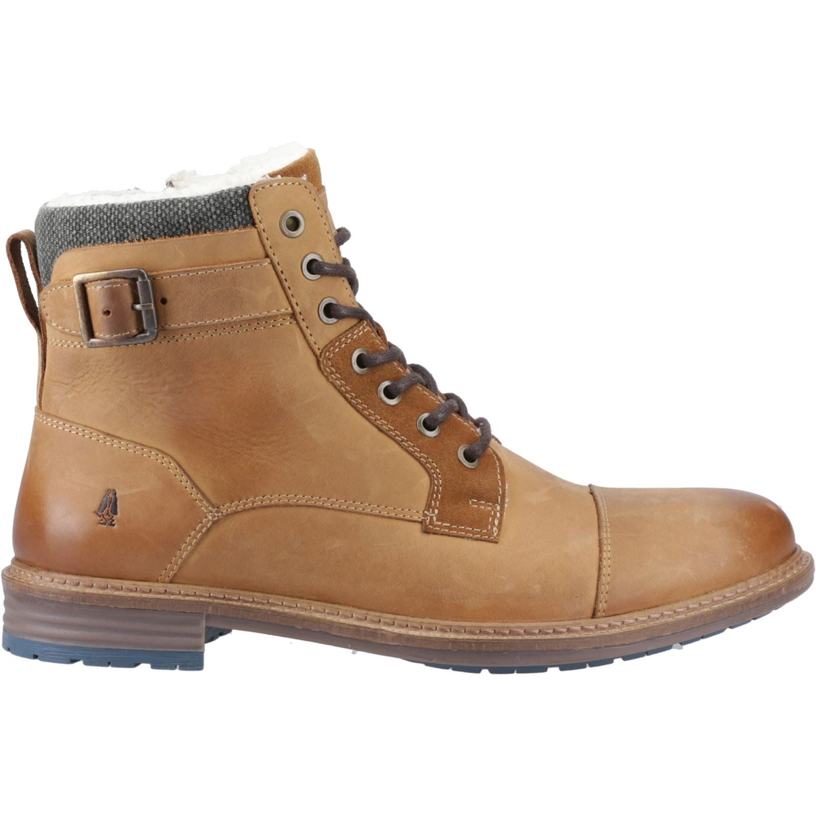 Hush Puppies Jordan Chaussures De Cheville Pour Homme En Cuir Beige