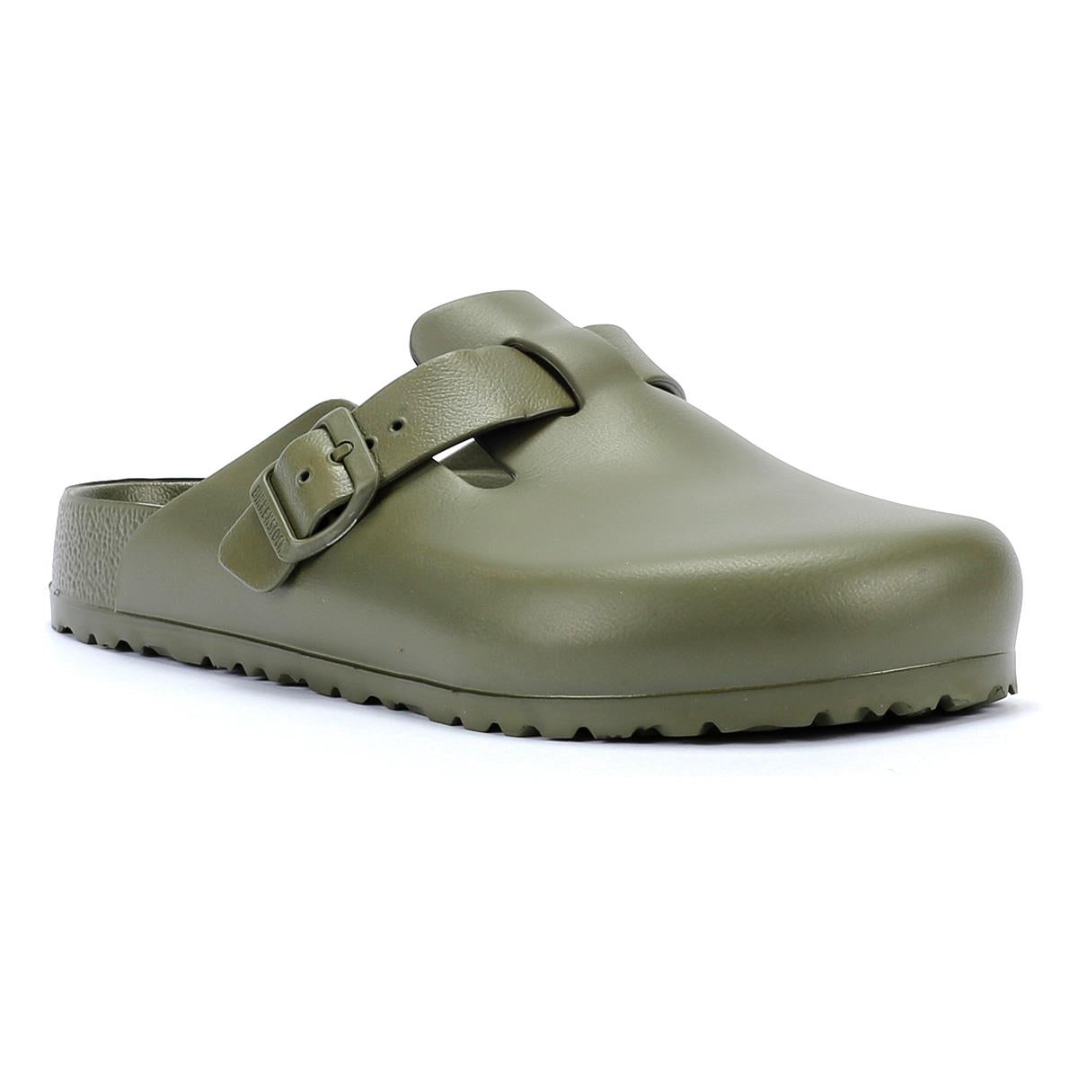 Birkenstock Boston Sabots Kaki Pour Hommes