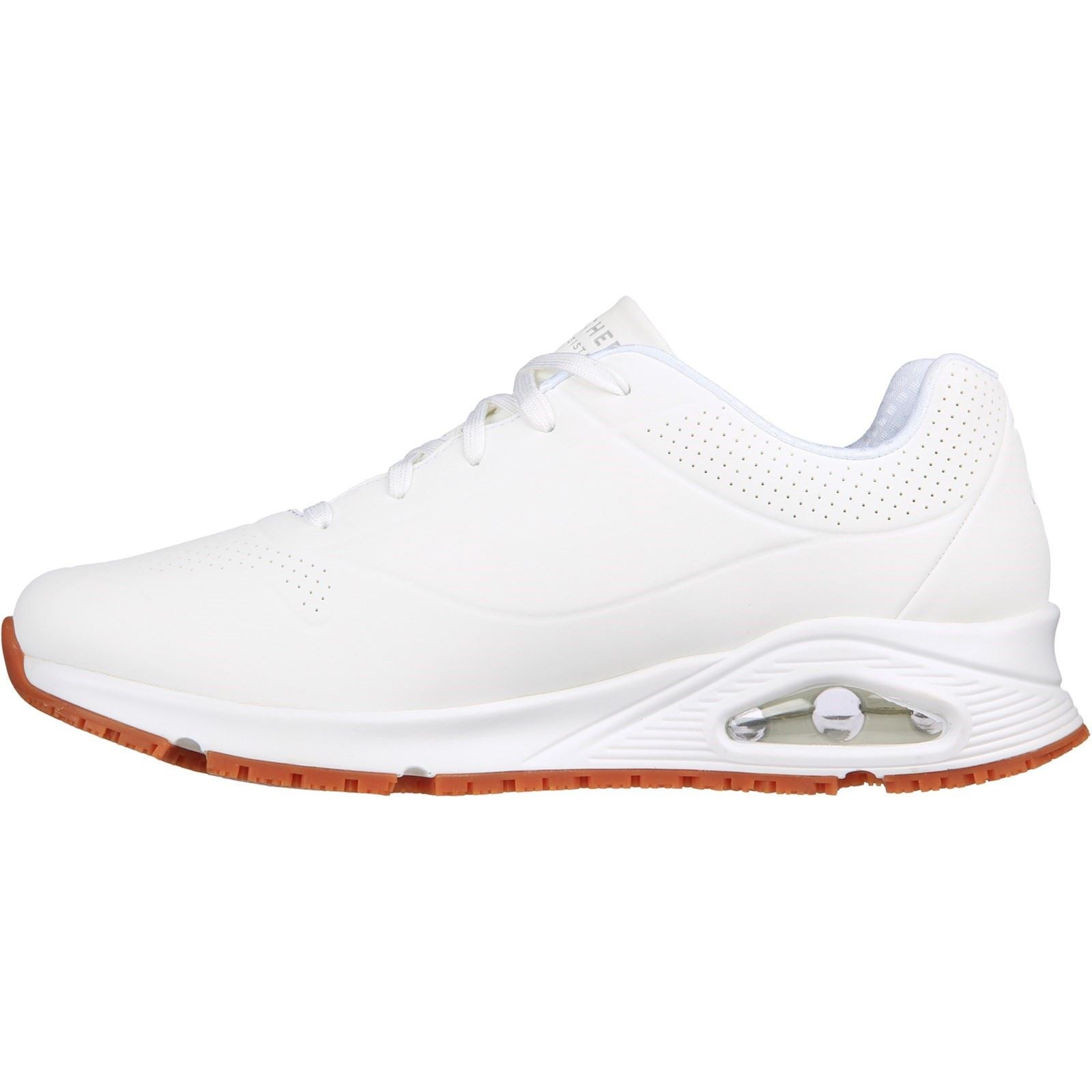 Skechers Workwear Work Relaxed Fit: Uno SR - Sutal Baskets De Sécurité Blanches Pour Homme