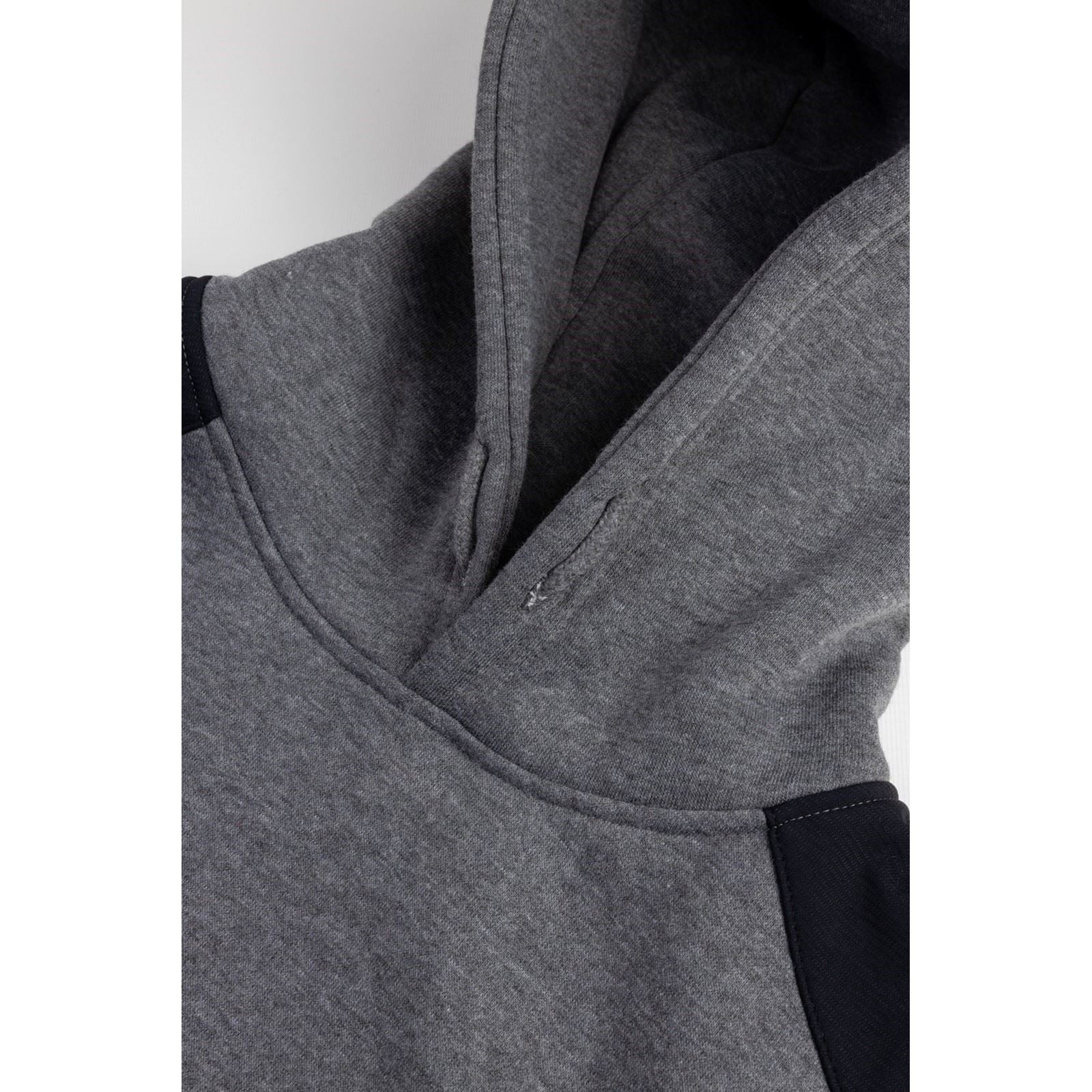Caterpillar Essentials Sweat À Capuche Gris En Polyester Pour Homme