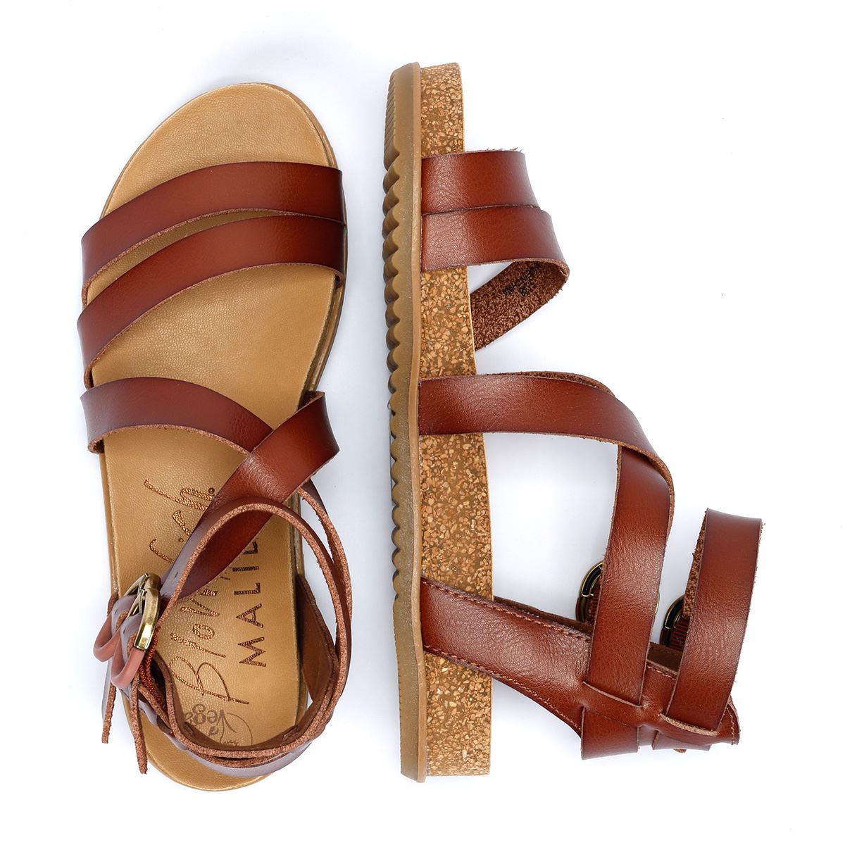 Blowfish Malibu Fandie Dyecut Sandales En Henné Pour Femmes