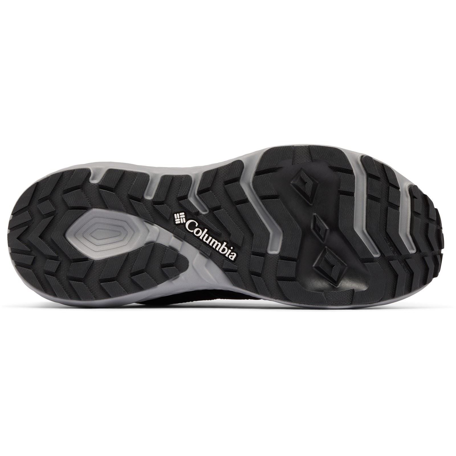 Columbia Peakfreak Roam Waterproof Bottes De Randonnée Noires/Bleues En Polyester Pour Femmes
